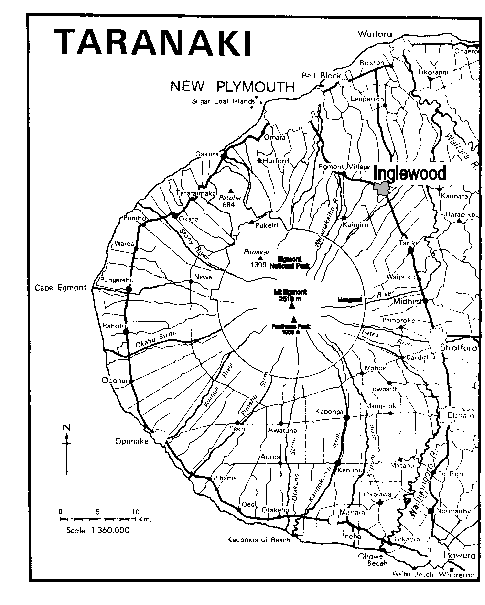 Taranaki Map