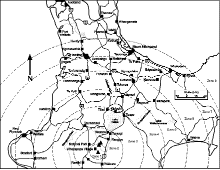 Fig 1. Zone map
